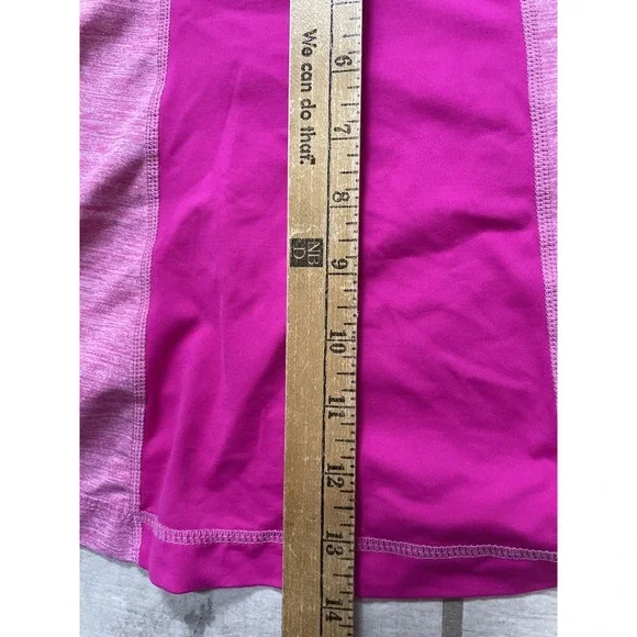 Lululemon Tank Top Womens 4 Pink Push Your Limits Built In Bra Activewear Yoga - Picture 3 of 5